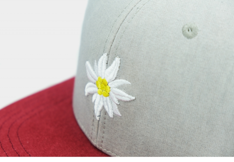 Edelweiß Primavera - Snapback grau